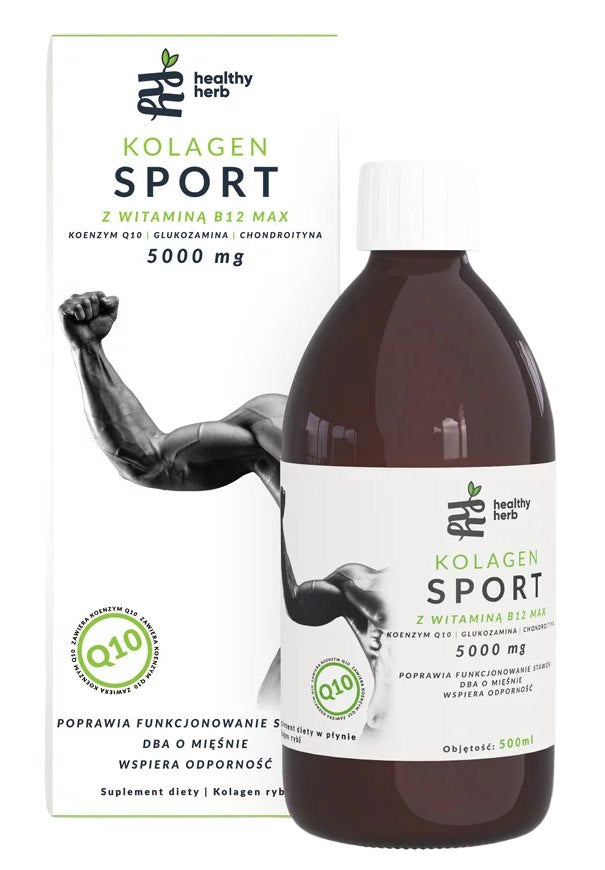 Healthy Herb Collagen Sport 500ml framsida