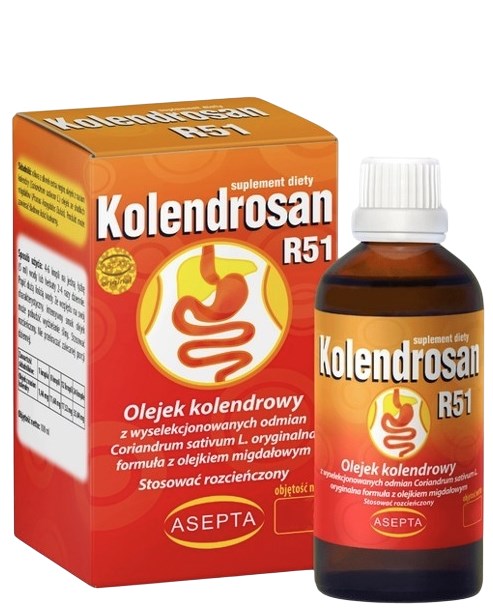 Asepta Coriander And Almond Oil framsida