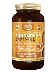 Asepta Curcumin With Piperine 210 vegekapslar framsida