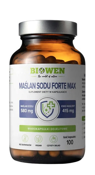Biowen Sodium Butyrate Forte Max framsida