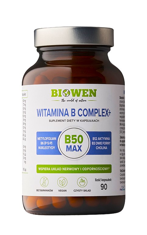 Biowen - Vitamin B Complex+ - 90 Caps