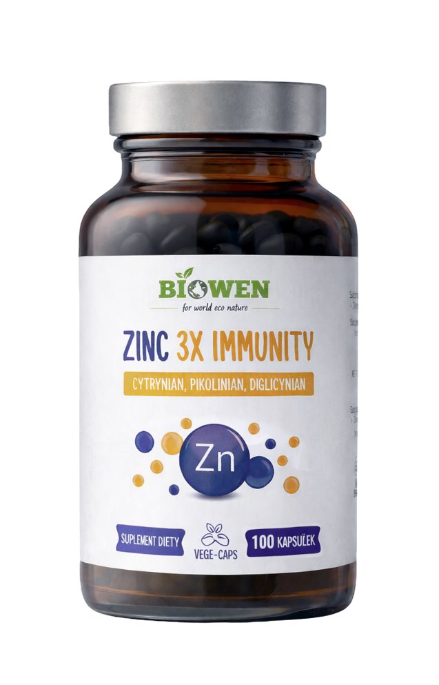 Biowen Zinc 3X Immunity näringsfakta och ingredienser