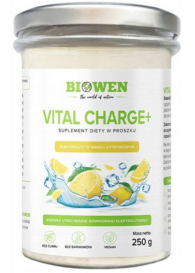 Biowen - Organic Electrolytes Lemon Flavor 250g