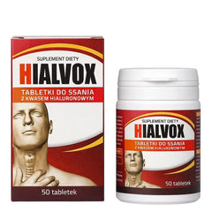 Hialvox Hyaluronic Acid Lozenges baksida näringsfakta