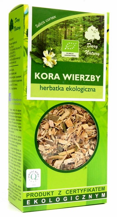 Dary Natury Organic Willow Bark 80g framsida