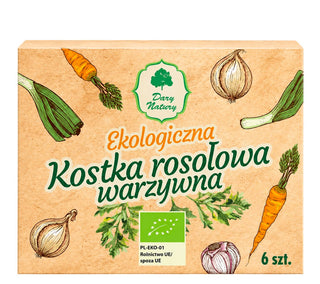 Dary Natury Vegetable Broth Cube framsida