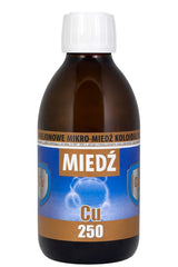 Miedź Colloidal Micro-Copper baksida näringsfakta