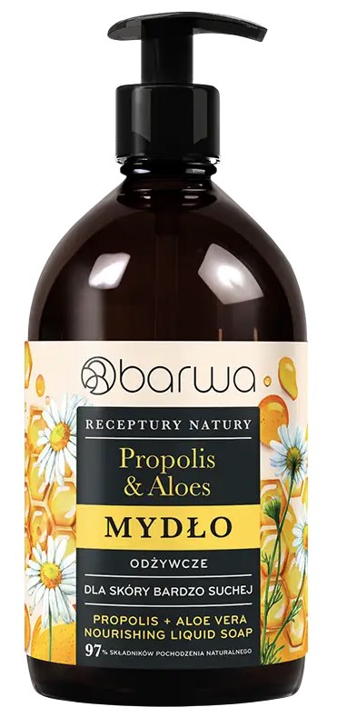 Barwa - Propolis & Aloe Nourishing Liquid Soap 480ml