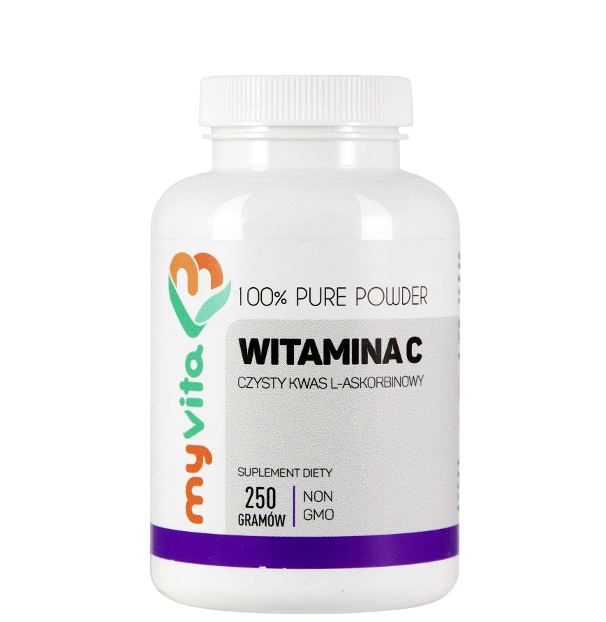 MyVita Vitamin C ingredienser & etikett