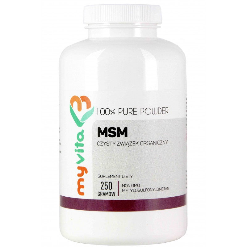 Myvita MSM Powder framsida