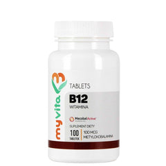 Myvita Vitamin B12 100 Tabs framsida