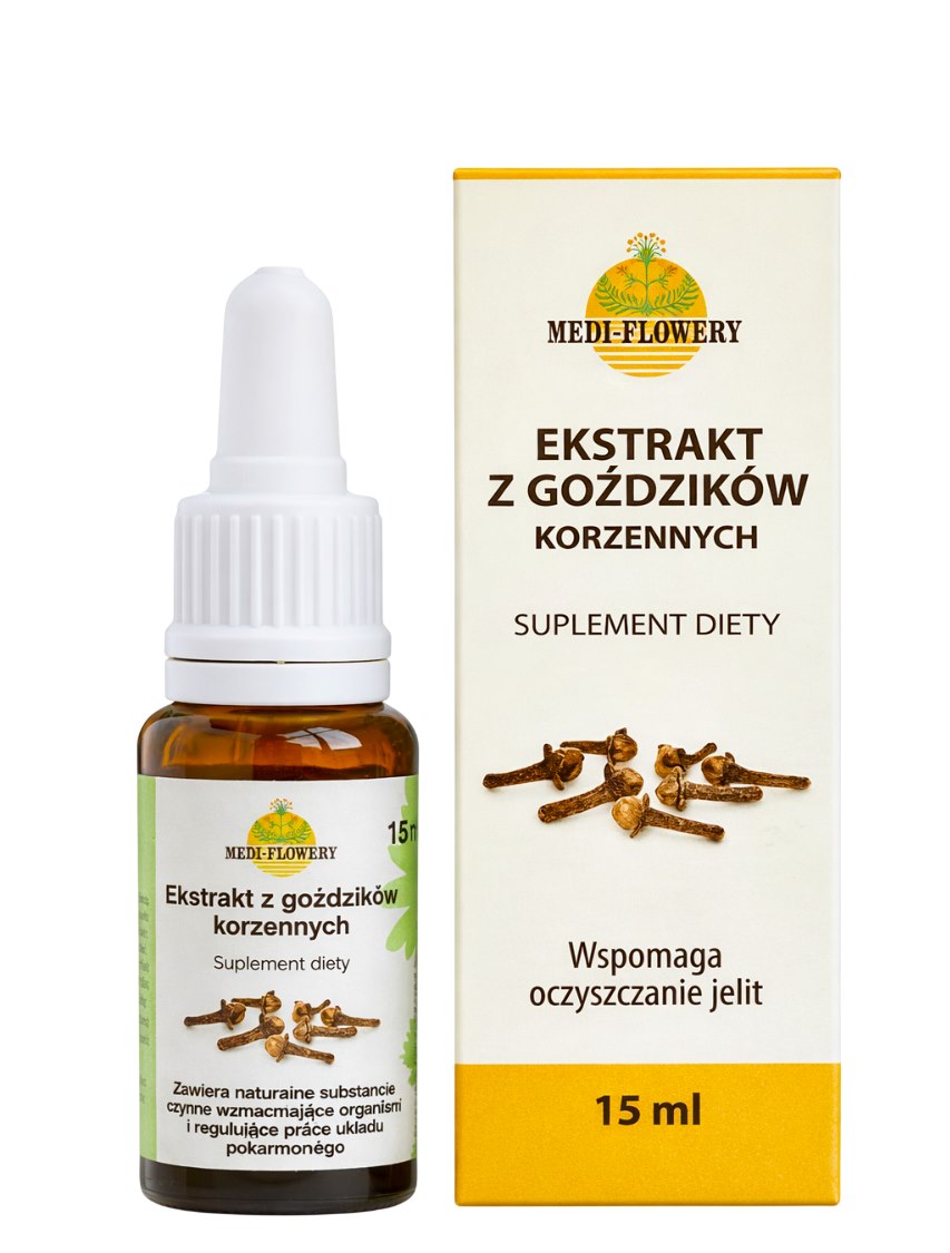 Medi-Flowery Clove Extract baksida etikett