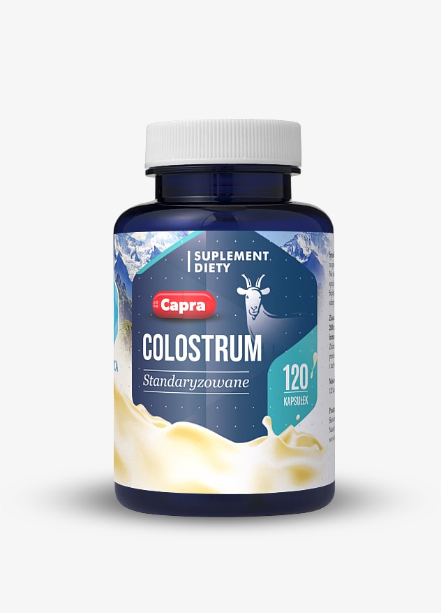 Capra Hepatica Colostrum – 120 kapslar framsida