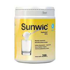 Sunwic Naturlig Fiberpulver baksida näringsfakta