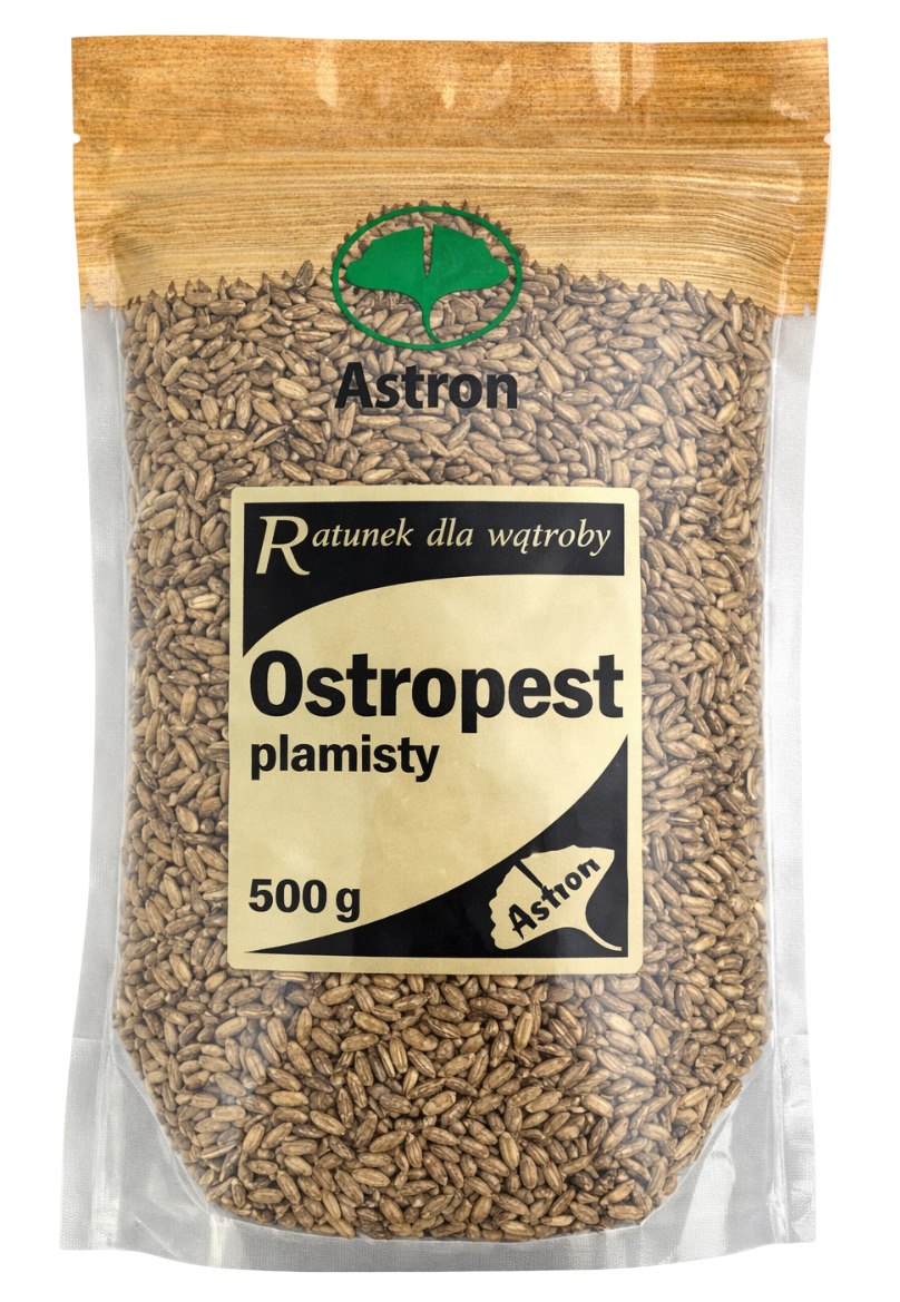 Astron Milk Thistle Seeds baksida näringsfakta
