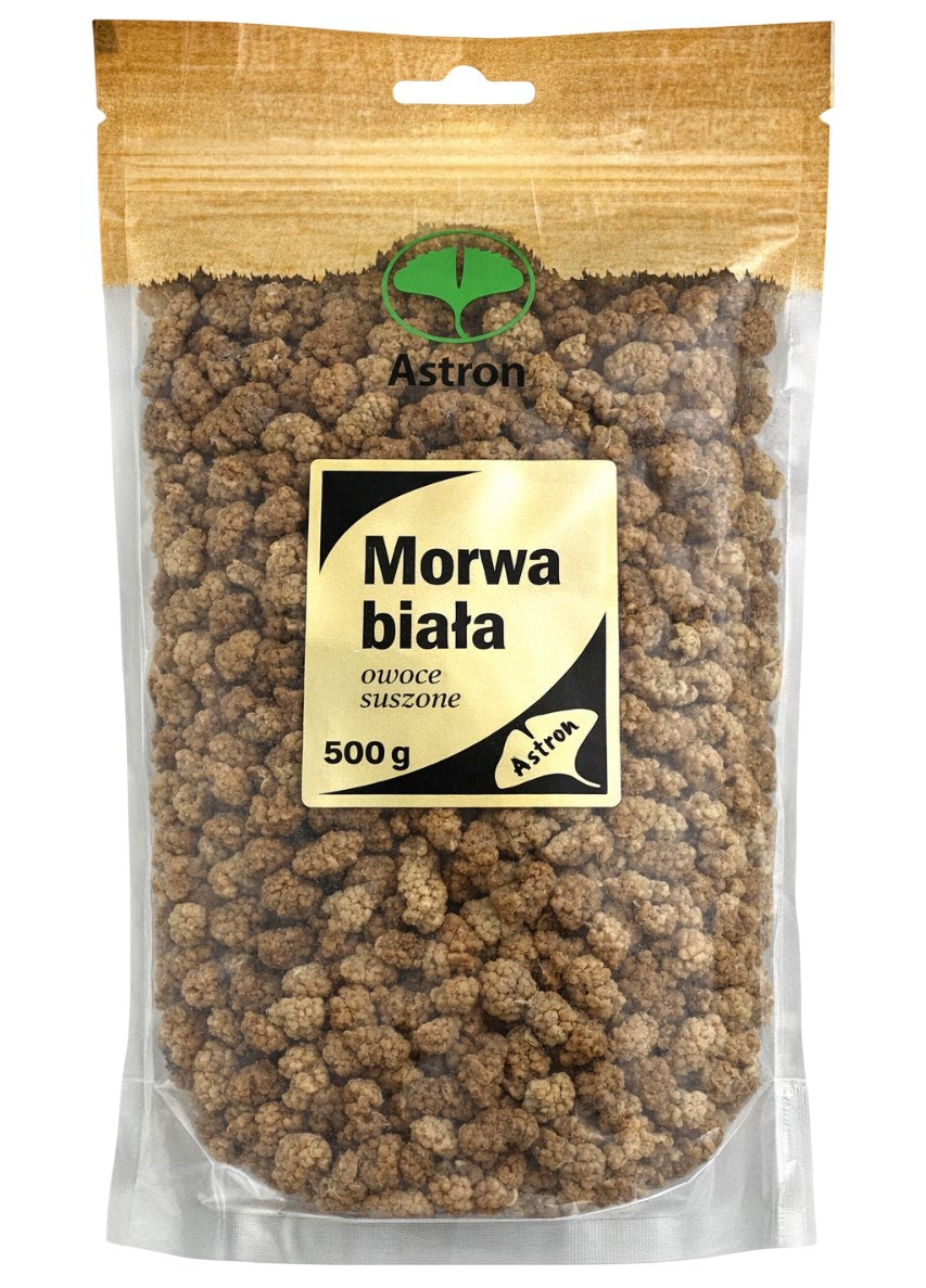 Astron White Mulberry Dried Fruit framsida