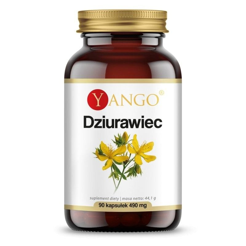 Yango St. John's Wort baksida med näringsfakta