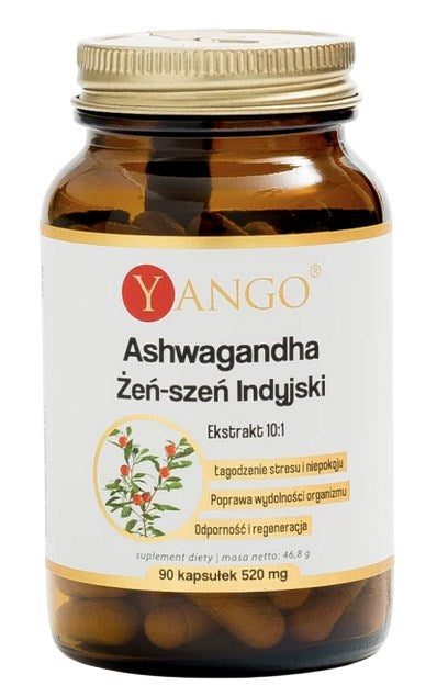 Yango Ashwagandha Extract 10:1 framsida
