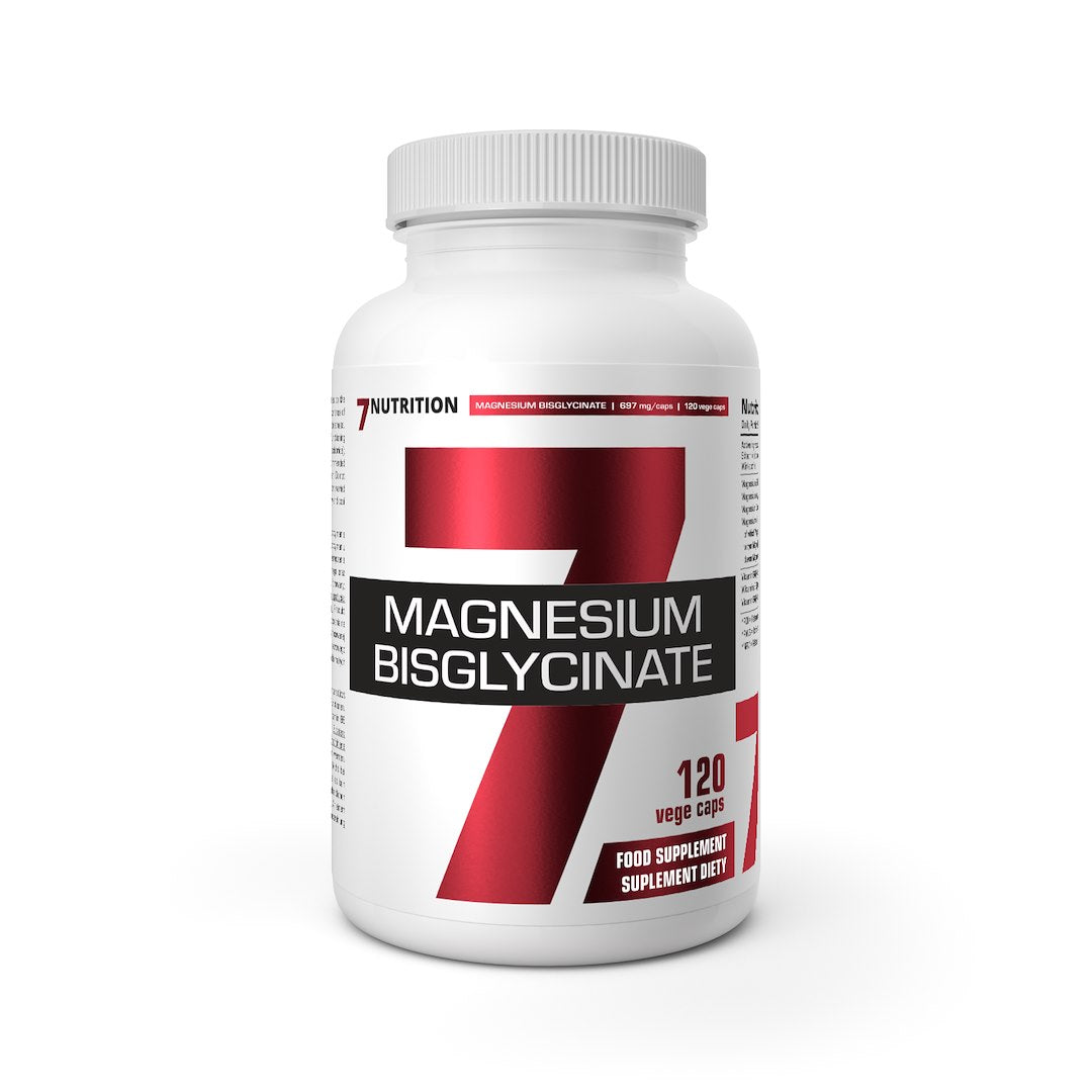 7Nutrition Magnesium Bisglycinate näringsfakta-etikett