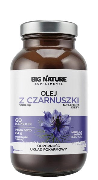 Big Nature Black Cumin Seed Oil framsida