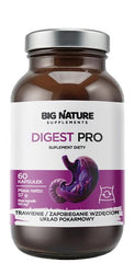 Big Nature Digest Pro baksida näringsfakta