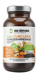 Big Nature - Organic Turmeric Ginger Piperine Tabs 90 Caps