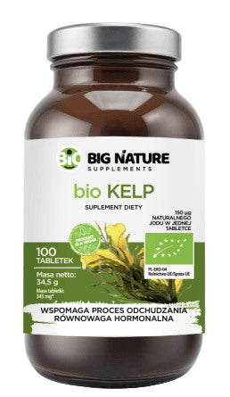 Big Nature - Organic Kelp - 100 Tabs