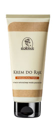 Korana Hand Care Cream baksida med innehållsinformation