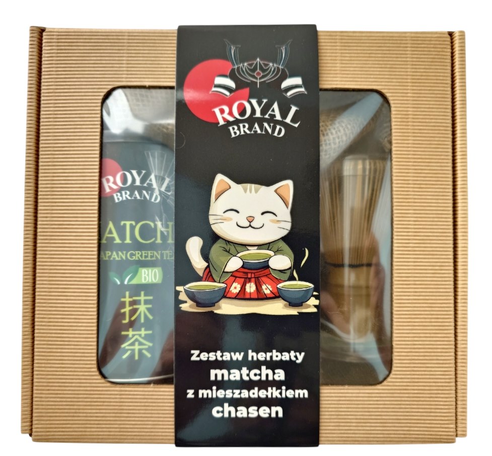Royal Brand Matcha baksida näringsfakta