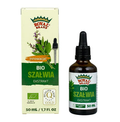 Royal Brand Organic Sage Extract 50ml framsida