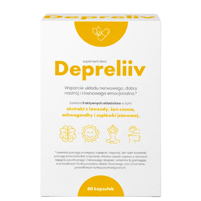 Supliiv - Depreliiv - 60 kapsler