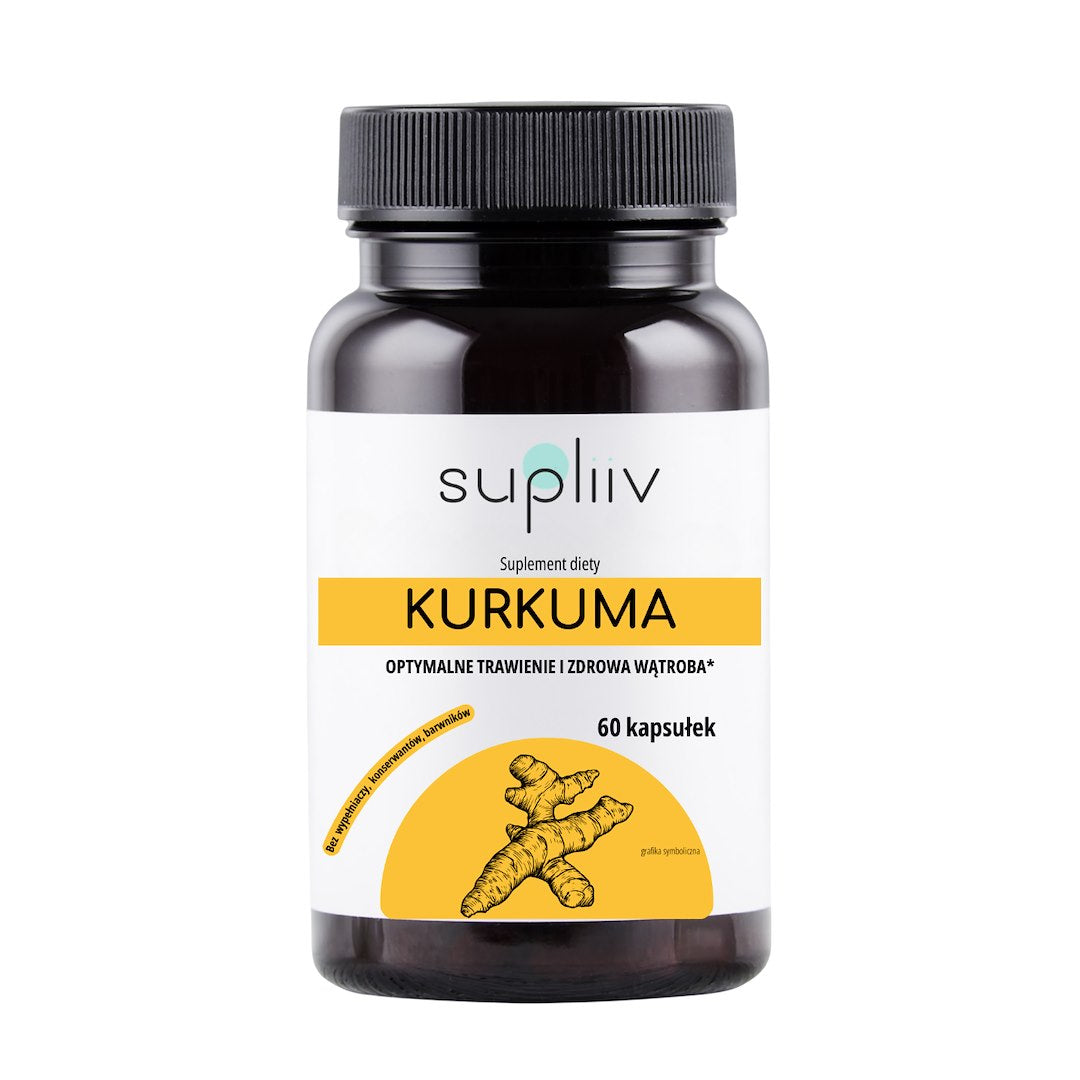 Supliiv Turmeric baksida näringsfakta