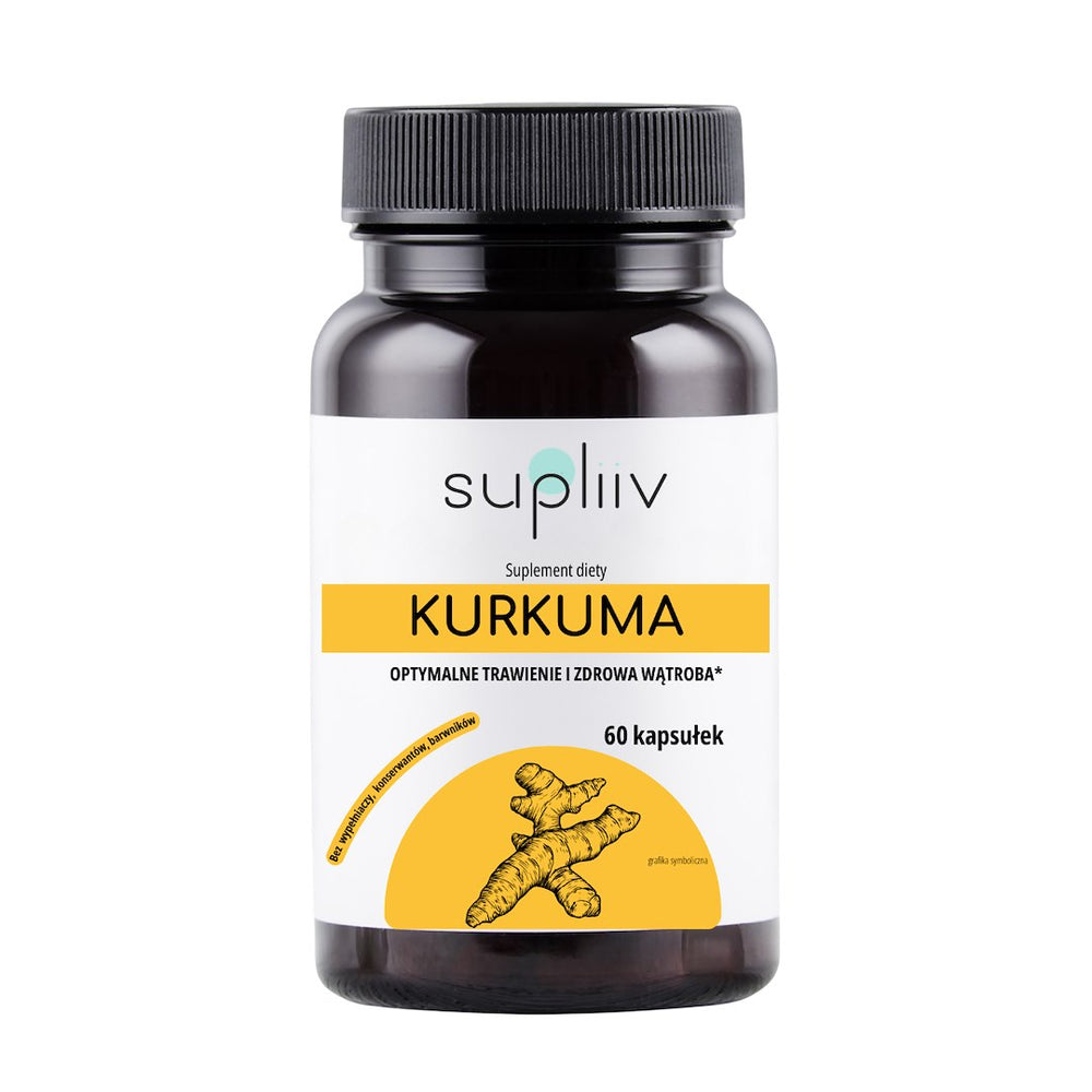 Supliiv Turmeric baksida näringsfakta