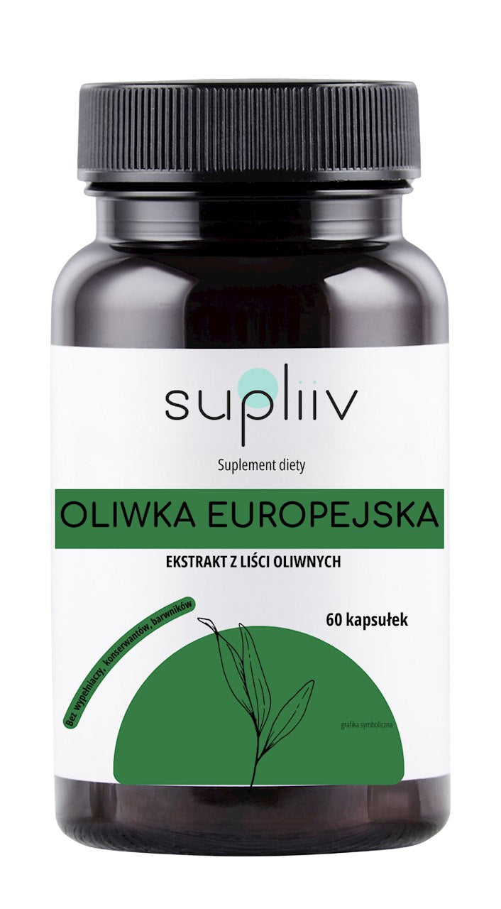 Supliiv - European Olive Extract - 60 Caps