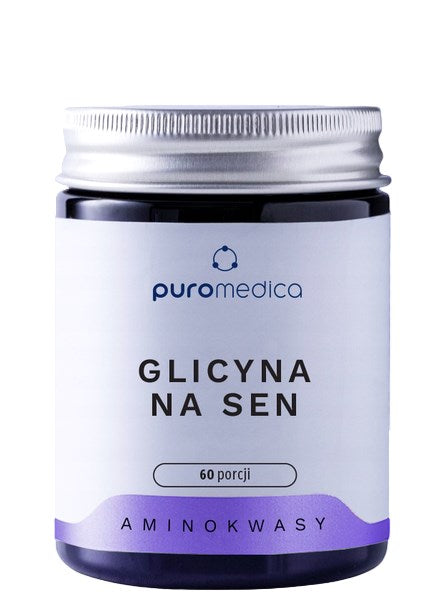 Puromedica Glycine For Sleep baksida näringsinformation