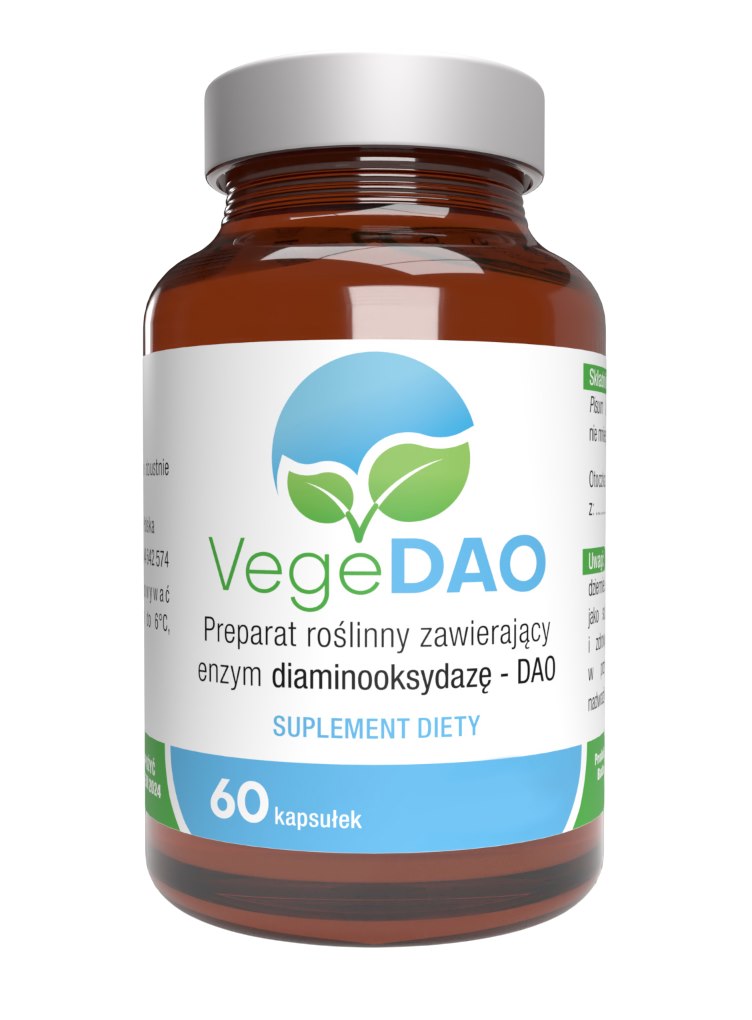 Vegedao - Diamine Oxidase Enzyme Dao - 60 Caps