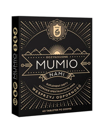 Nami Mumio Mineral Energy Support baksida näringsfakta