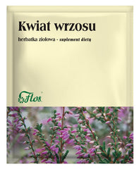 Flos - Heather Flower baksida näringsinformation