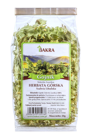 Bakra Gojnik Mountain Tea framsida