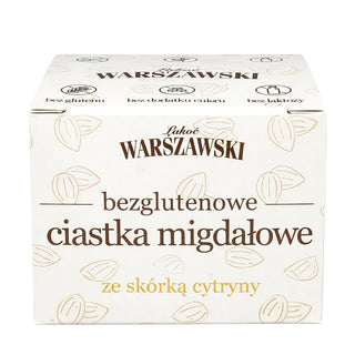 Baton Warszawski glutenfri mandelkakor baksida