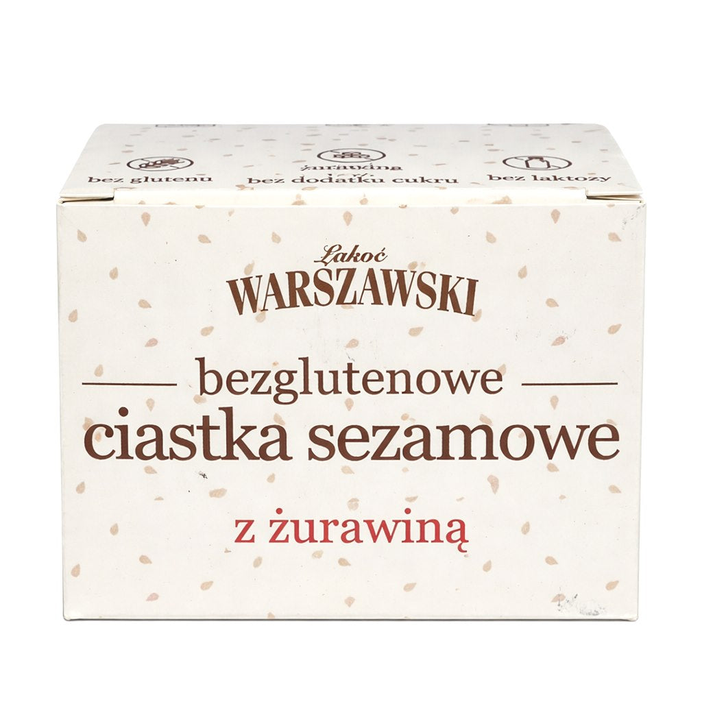 Łahoć Warszawski Sesame Cranberry Cookies framsida