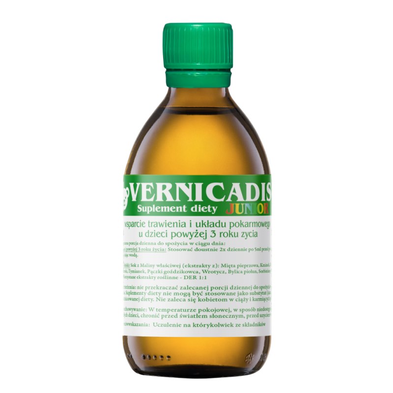 Vernicadis - Digestive Support Supplement framsida