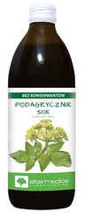 Alter Medica Ground Elder Juice baksida näringsfakta