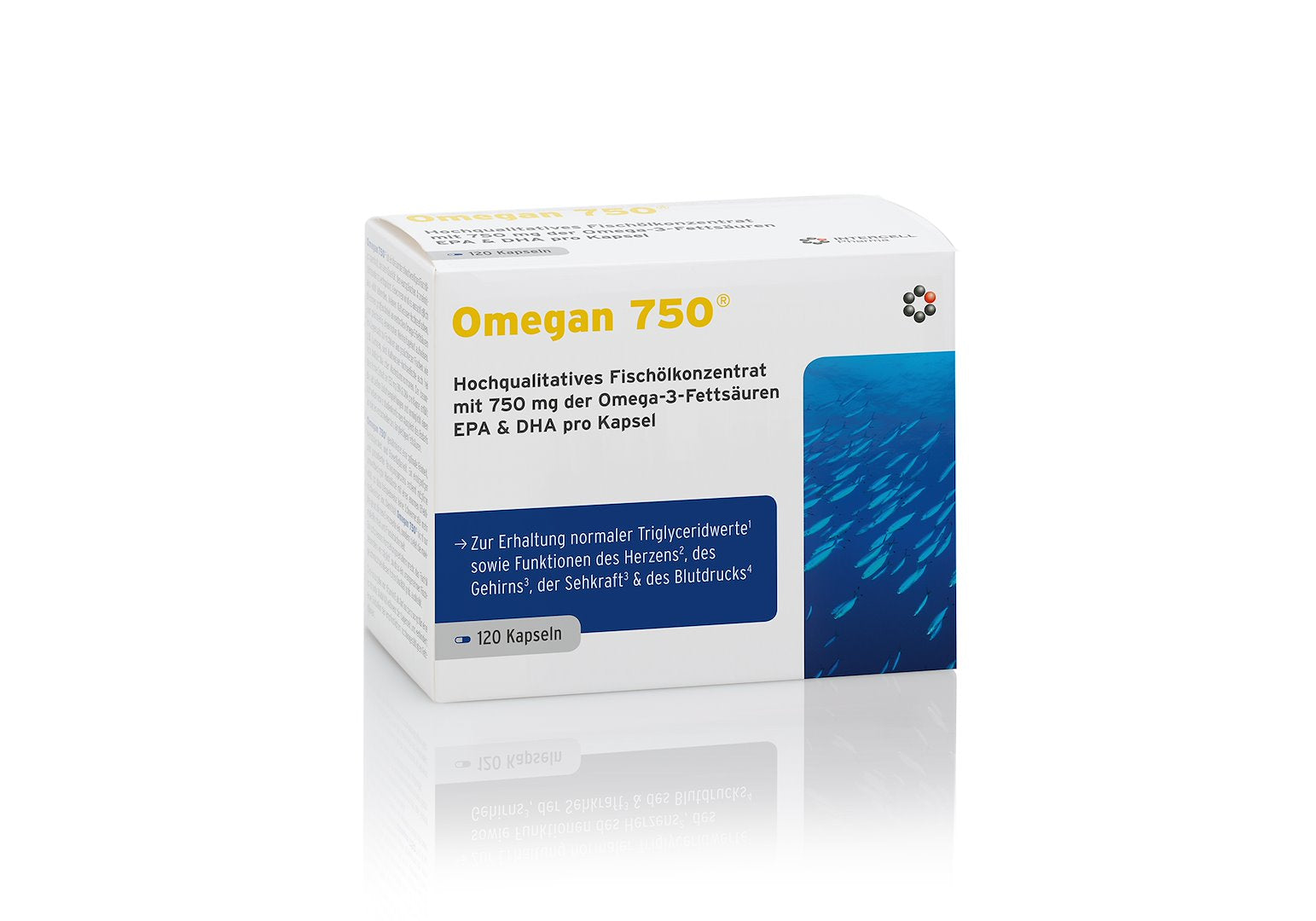 Omega-3 – 750 mg EPA & DHA näringsfakta och ingredienser
