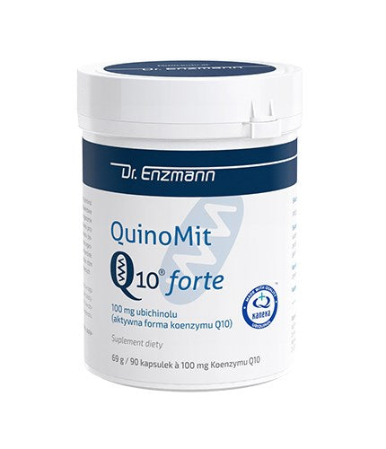 Coenzyme Q10 Forte 100 mg baksida näringsfakta