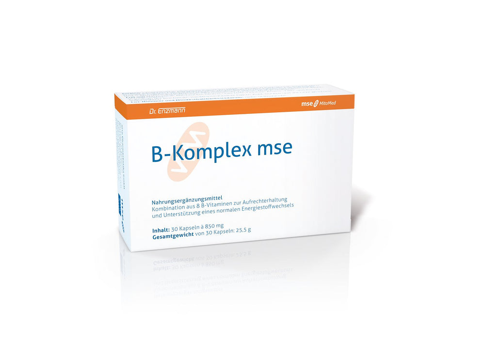 B-Complex Mse – Komplett B-vitaminöversikt framsida