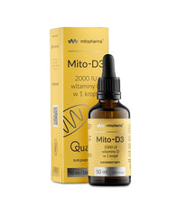 Mitopharma Mito-D3 Vitamin D3 Drops baksida