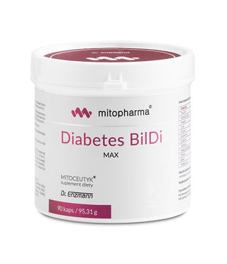 Dr. Enzmann MSE Diabetes Bildi Max baksida näringsfakta