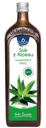 Algofarma Oleofarm Aloe Vera Juice 1l framsida