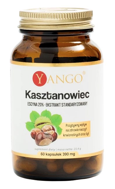 Yango Chestnut Extract baksida näringsfakta